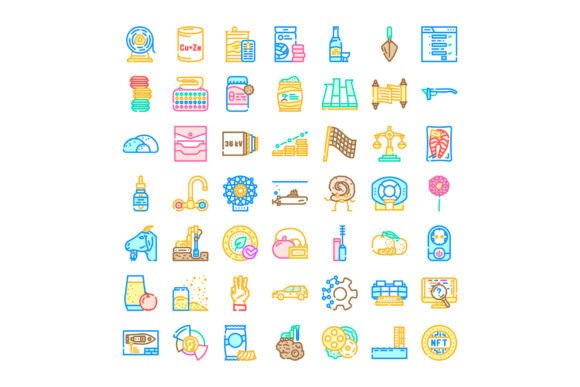 Collection of Diverse Business Industry: A Versatile Resource for Design and Communication