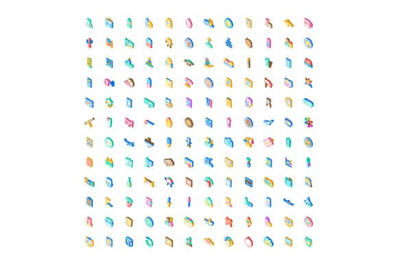 Collection of Isometric Miscellaneous Di