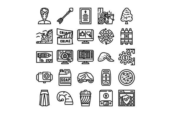 Collection of Miscellaneous Outlined Ico: A Practical Guide for Designers and Developers