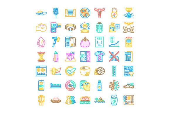 Flat Line Design Icons: A Versatile Tool for Modern Visual Communication