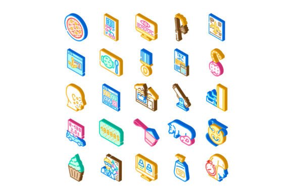 Isometric Business Graphics and Data Analytics for Modern Workflows